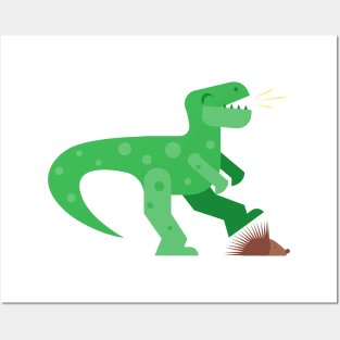 T-rex cry Posters and Art